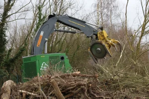 Image Feller-buncher John Deere 803M