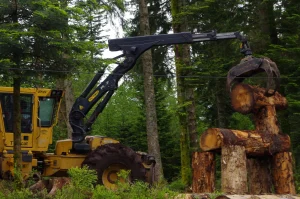 image concours de skidders du Haut-du-Tôt Tigercat 610E