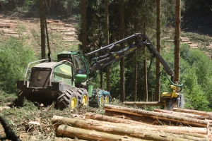 image abatteuse John Deere 1470H