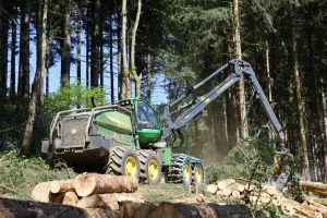 image abatteuse John Deere 1470H
