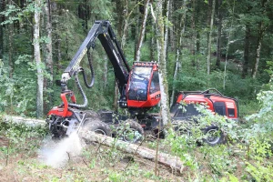 Image abatteuse Komatsu 931XC