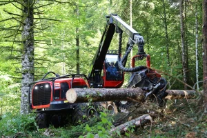 Image abatteuse Komatsu 931XC