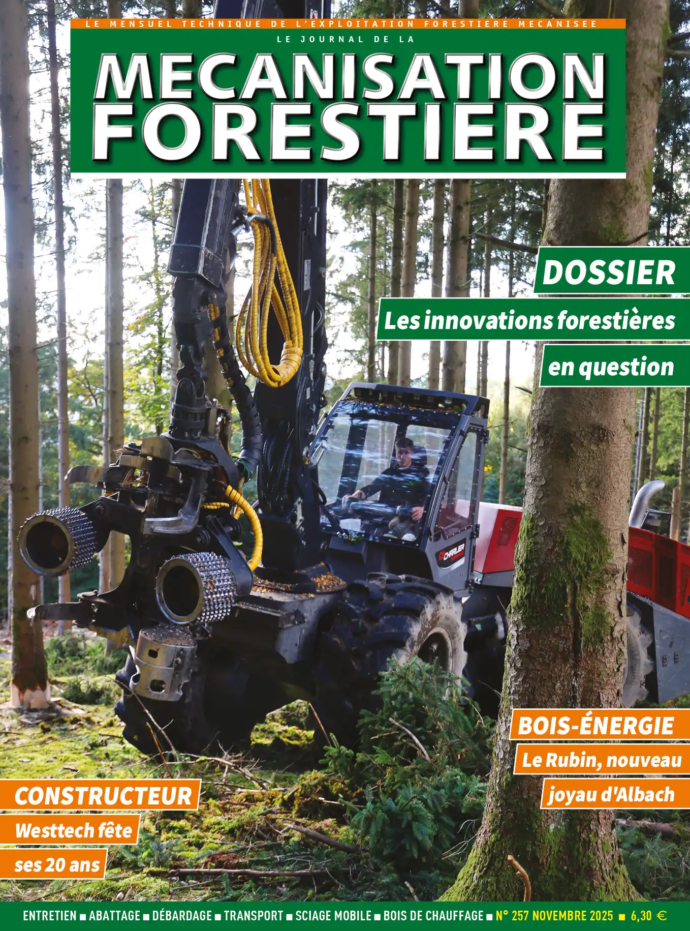 image couv jMF n°257 Charlier C20