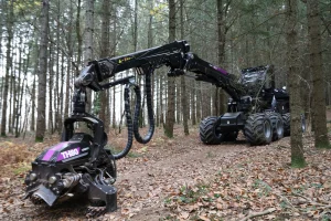 image abatteuse Logset 8H GTE Hybrid + H325 + TH80