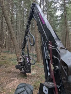 image abatteuse Logset 8H GTE Hybrid + H325 + TH80