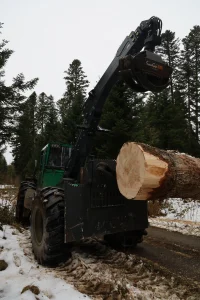 image skidder FSK 46-25.1 + grue F200