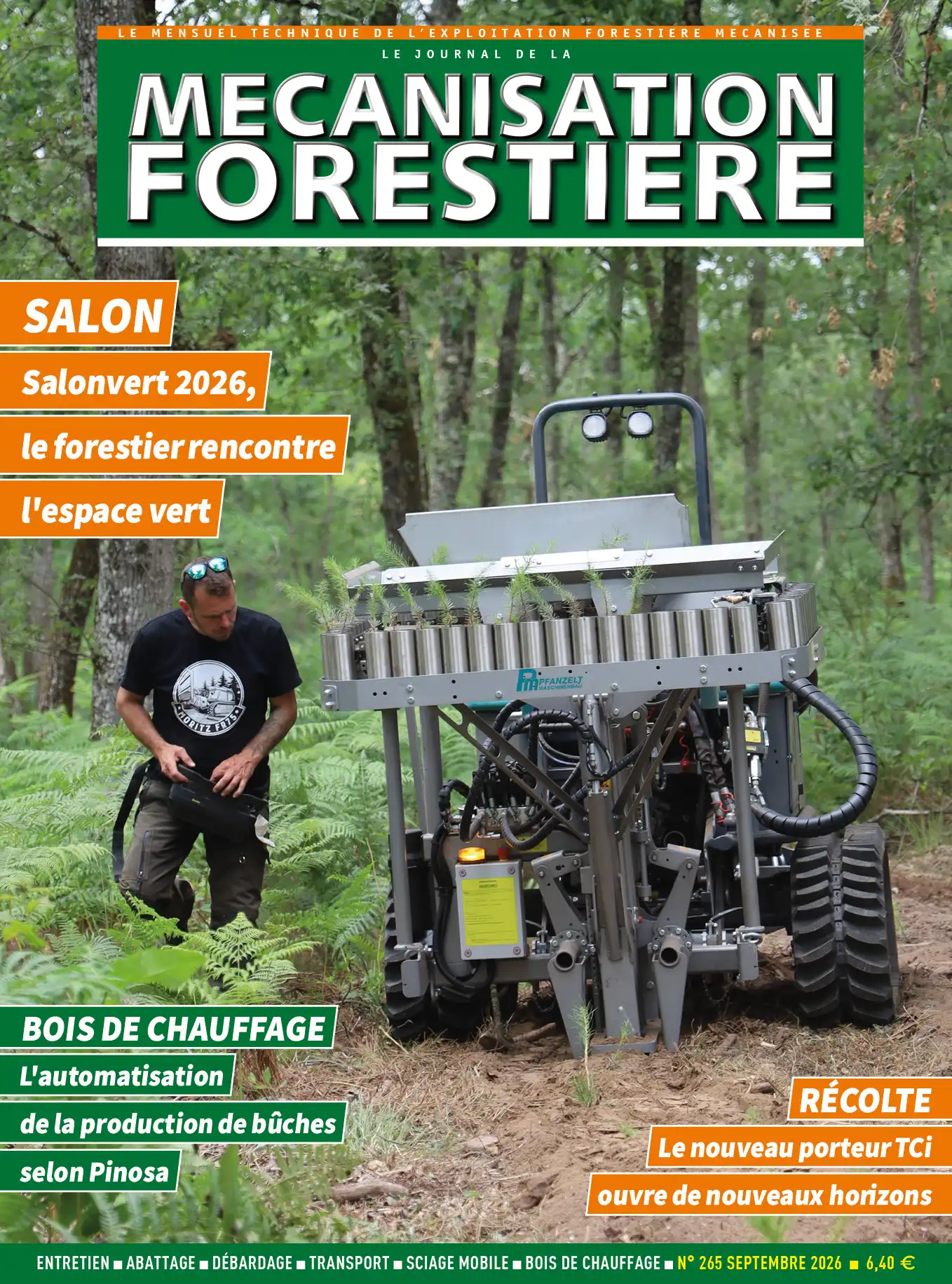 image couverture jMF n°265 PFANZELT MORITZ